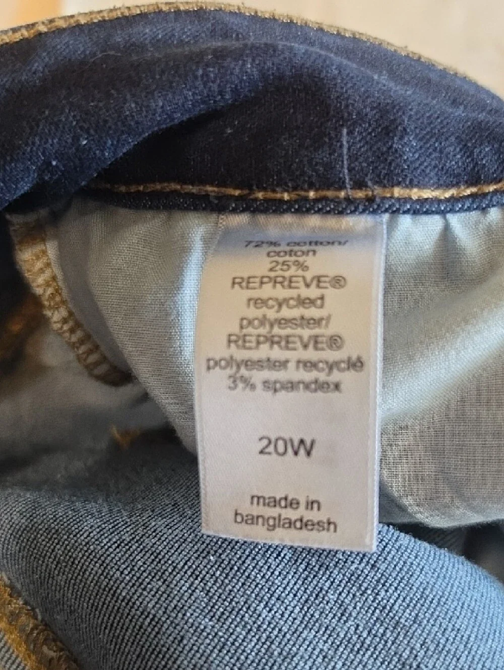 Maurices Dark Blue Cropped Stretch Jeans - Picture 3 of 4